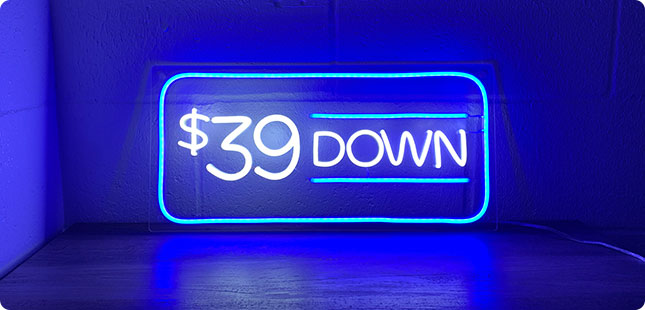 Customized LED Neon Signs Done by Grand Rapids Sign Company
