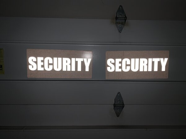 Customized Security Signs for Business