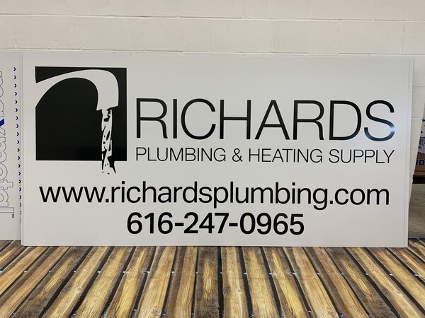 Custom Vinyl Signs for Richards in Grand Rapids, MI