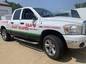 Custom Vehicle Graphics for Heart Scaped in Grand Rapids, MI