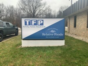 TFP Monument Signs Made by Fresh Coast Signs & Graphics in Grand Rapids, MI